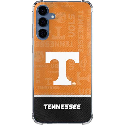 University of Tennessee Split Jersey Galaxy S24 Clear Case