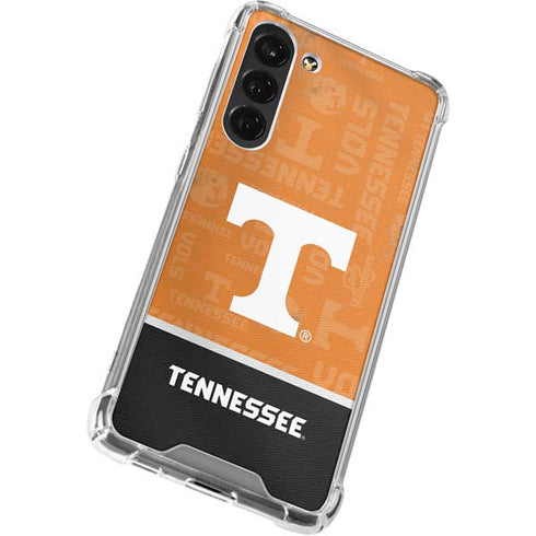 University of Tennessee Split Jersey Galaxy S24 FE Clear Case