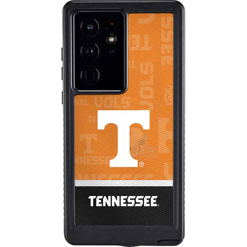 University of Tennessee Split Jersey Galaxy S24 Ultra Waterproof Case