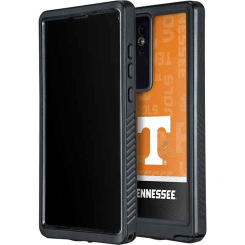 University of Tennessee Split Jersey Galaxy S24 Ultra Waterproof Case