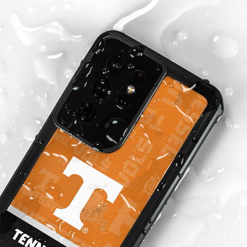 University of Tennessee Split Jersey Galaxy S24 Ultra Waterproof Case