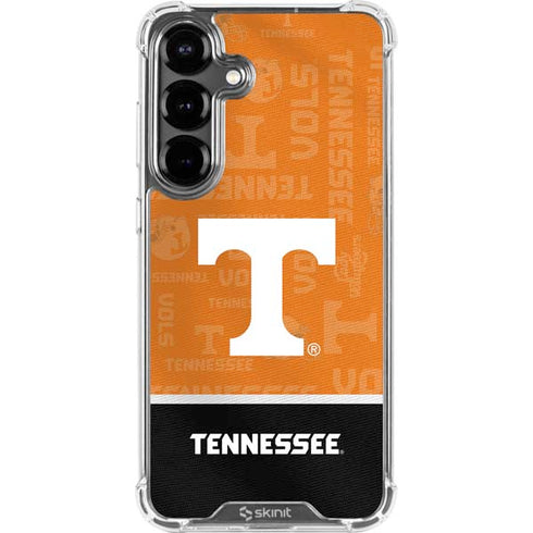 University of Tennessee Split Jersey Galaxy S26 Clear Case