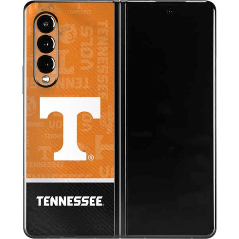 University of Tennessee Split Jersey Galaxy Z Fold3 5G Skin