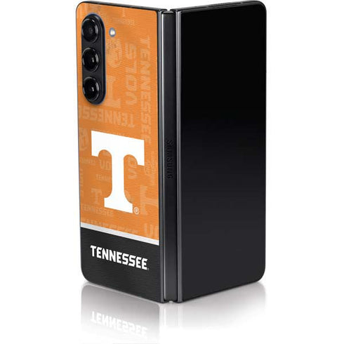 University of Tennessee Split Jersey Galaxy Z Fold5 5G Skin