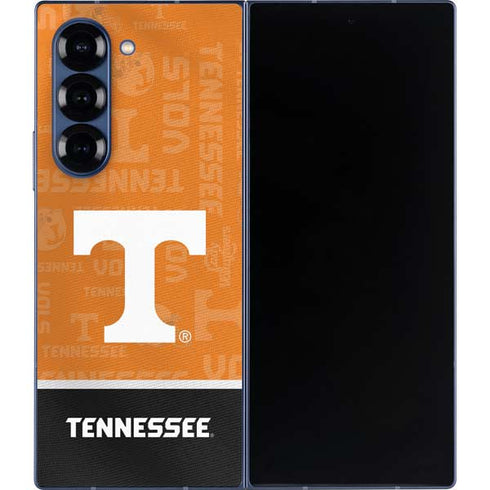 University of Tennessee Split Jersey Galaxy Z Fold6 Skin