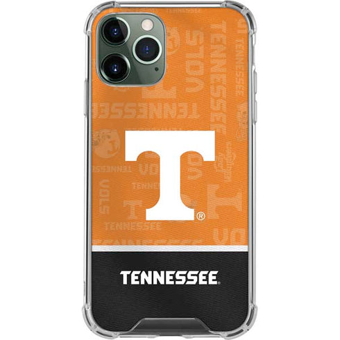 University of Tennessee Split Jersey iPhone 11 Pro Max Clear Case
