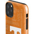 University of Tennessee Split Jersey iPhone 11 Pro Max Impact Case