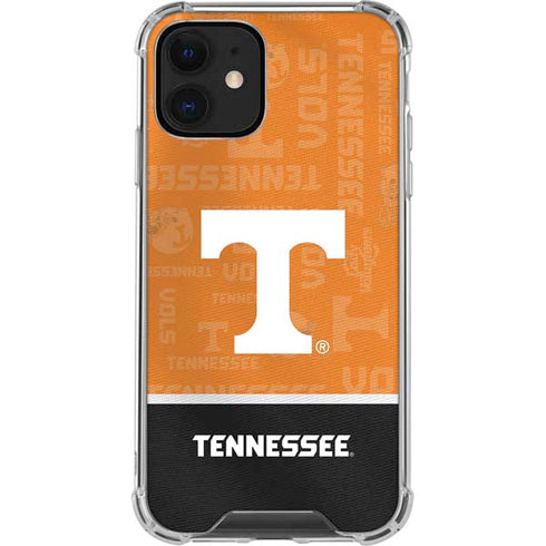 University of Tennessee Split Jersey iPhone 12 Clear Case