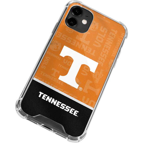 University of Tennessee Split Jersey iPhone 12 Clear Case