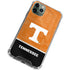 University of Tennessee Split Jersey iPhone 12 Pro Max Clear Case