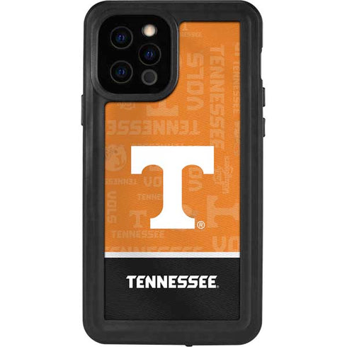 University of Tennessee Split Jersey iPhone 12 Pro Waterproof Case