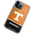 University of Tennessee Split Jersey iPhone 13 Pro Max Clear Case