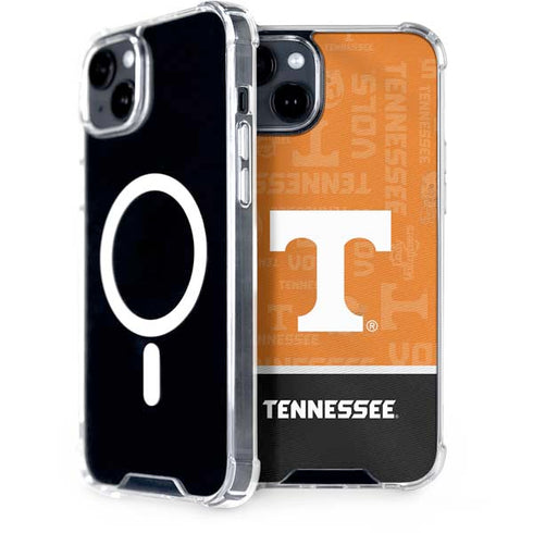University of Tennessee Split Jersey iPhone 15 MagSafe Case