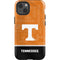 University of Tennessee Split Jersey iPhone 15 Plus Impact Case