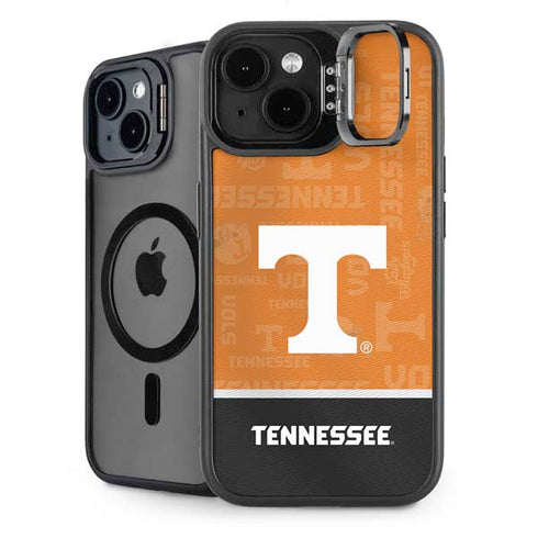 University of Tennessee Split Jersey iPhone 15 Plus Kickstand Case