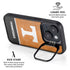 University of Tennessee Split Jersey iPhone 15 Plus Kickstand Case