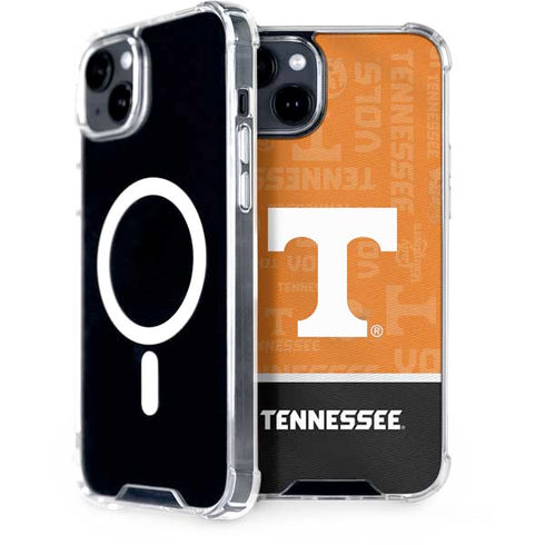 University of Tennessee Split Jersey iPhone 15 Plus MagSafe Case