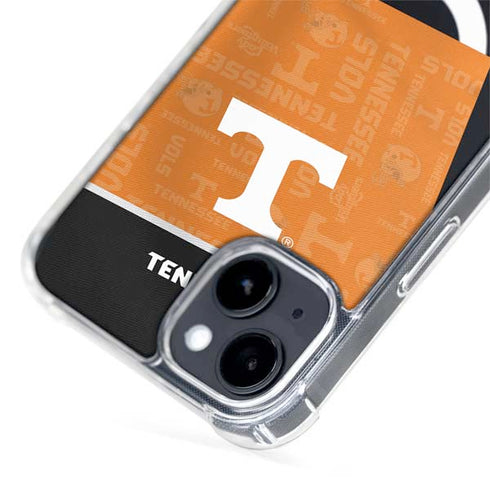 University of Tennessee Split Jersey iPhone 15 Plus MagSafe Case