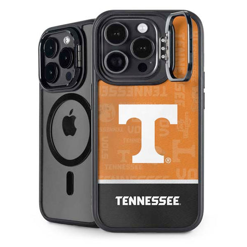 University of Tennessee Split Jersey iPhone 15 Pro Kickstand Case
