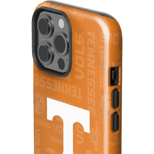University of Tennessee Split Jersey iPhone 15 Pro Max Impact Case