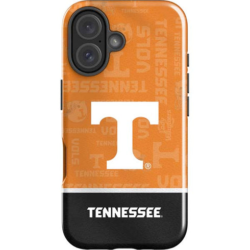 University of Tennessee Split Jersey iPhone 16 Impact Case