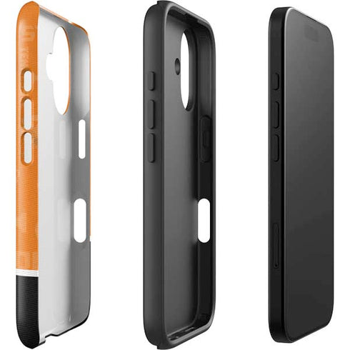 University of Tennessee Split Jersey iPhone 16 Impact Case