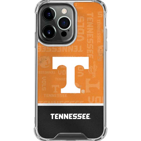 University of Tennessee Split Jersey iPhone 16 Pro Max Clear Case