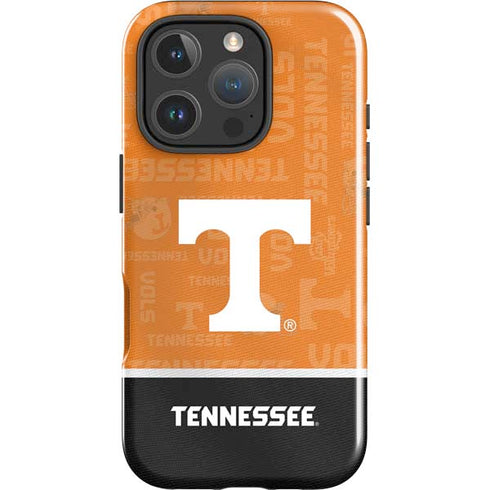 University of Tennessee Split Jersey iPhone 16 Pro Max Impact Case