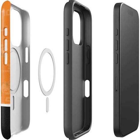 University of Tennessee Split Jersey iPhone 16 Pro Max Magsafe Impact Case