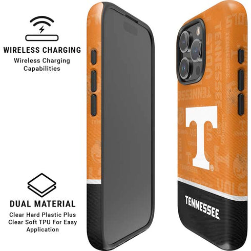University of Tennessee Split Jersey iPhone 16 Pro Max Magsafe Impact Case
