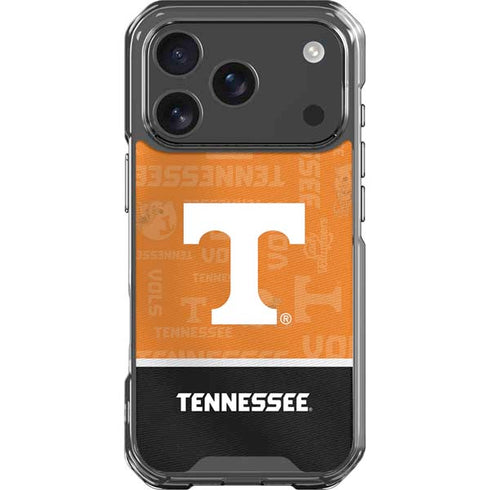 University of Tennessee Split Jersey iPhone 18 Pro Clear Case