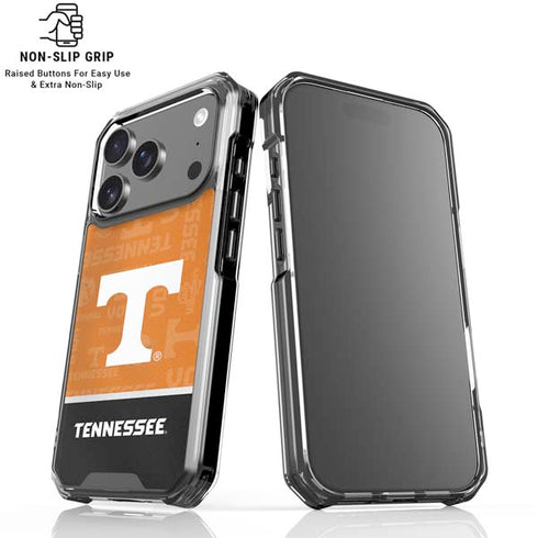 University of Tennessee Split Jersey iPhone 18 Pro Clear Case