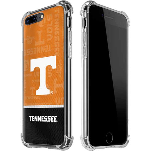 University of Tennessee Split Jersey iPhone 7/8 Plus Clear Case