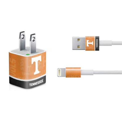 University of Tennessee Split Jersey iPhone Charger (5W USB) Skin