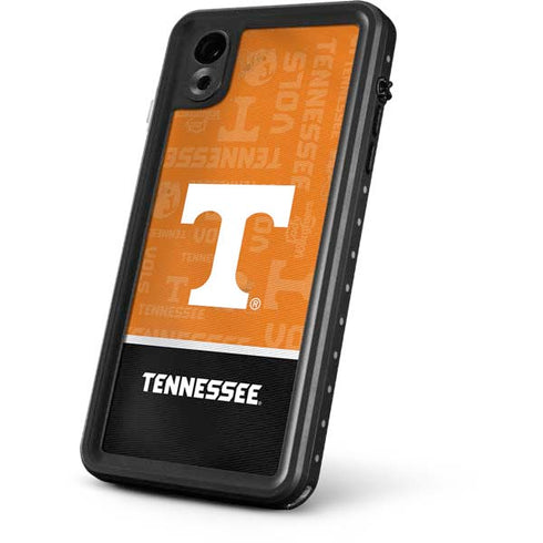 University of Tennessee Split Jersey iPhone XR Waterproof Case