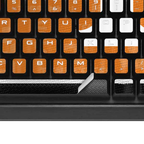 University of Tennessee Split Jersey K95 RGB PLATINUM Mechanical Gaming Keyboard Skin