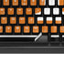 University of Tennessee Split Jersey K95 RGB PLATINUM Mechanical Gaming Keyboard Skin