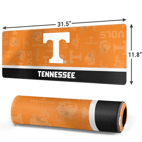 University of Tennessee Split Jersey Gaming Mouse Pad