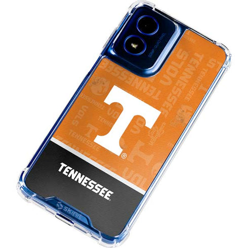 University of Tennessee Split Jersey Moto G 5G (2024) Clear Case