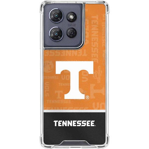 University of Tennessee Split Jersey Moto G Power 5G (2025) Clear Case