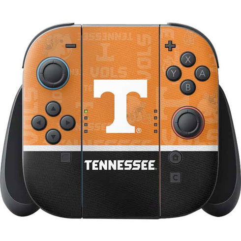 University of Tennessee Split Jersey Nintendo Switch 2 (2025) Joy-Con Controller Skin