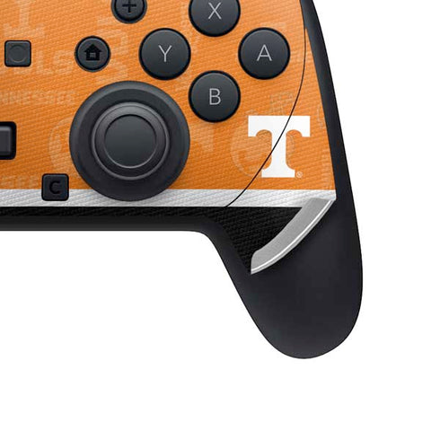 University of Tennessee Split Jersey Nintendo Switch 2 (2025) Pro Controller Skin