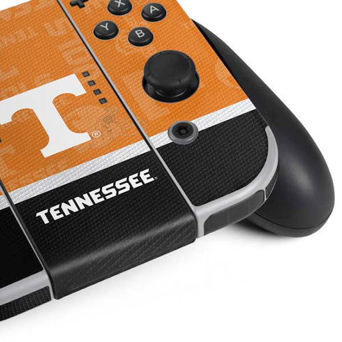 University of Tennessee Split Jersey Nintendo Switch OLED (2021) Skin