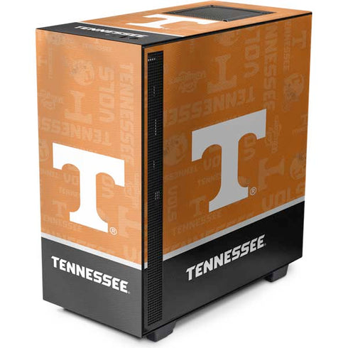 University of Tennessee Split Jersey NZXT H510 Compact ATX Mid-Tower Case Skin