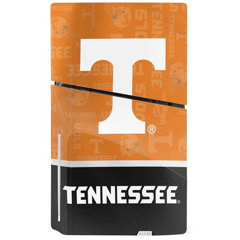 University of Tennessee Split Jersey PS5 Slim Disk Console Skin