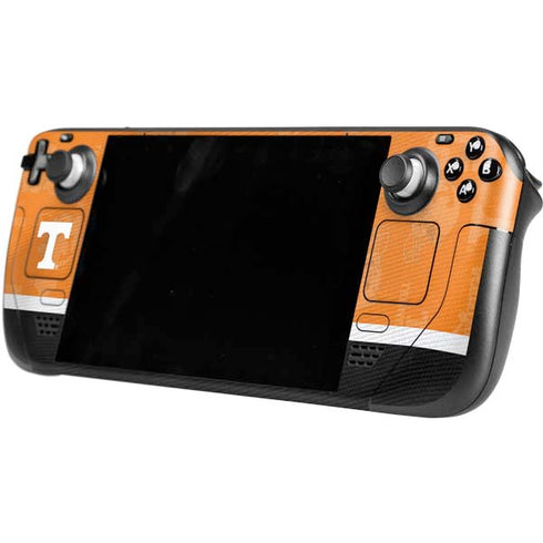 University of Tennessee Split Jersey Steam Deck Handheld Gaming Computer OLED Skin