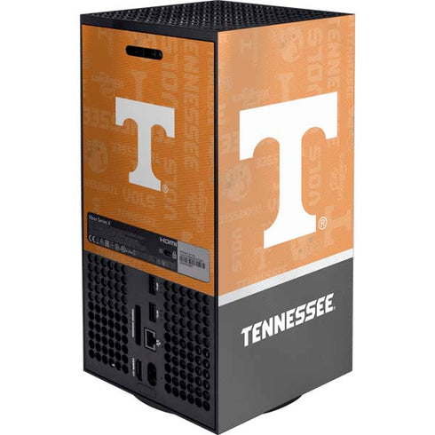 University of Tennessee Split Jersey Xbox Series X Console Skin