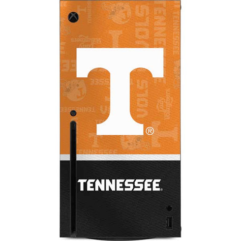 University of Tennessee Split Jersey Xbox Series X Console Skin