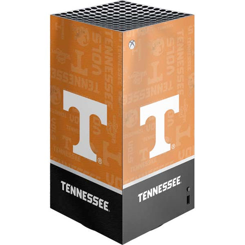 University of Tennessee Split Jersey XBox Series X Digital Edition Console Skin