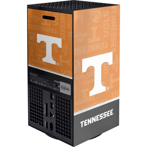 University of Tennessee Split Jersey XBox Series X Digital Edition Console Skin